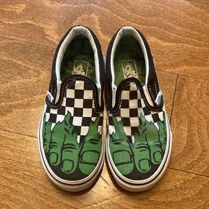 Incredible Hulk Marvel x Vans Kids Size 11